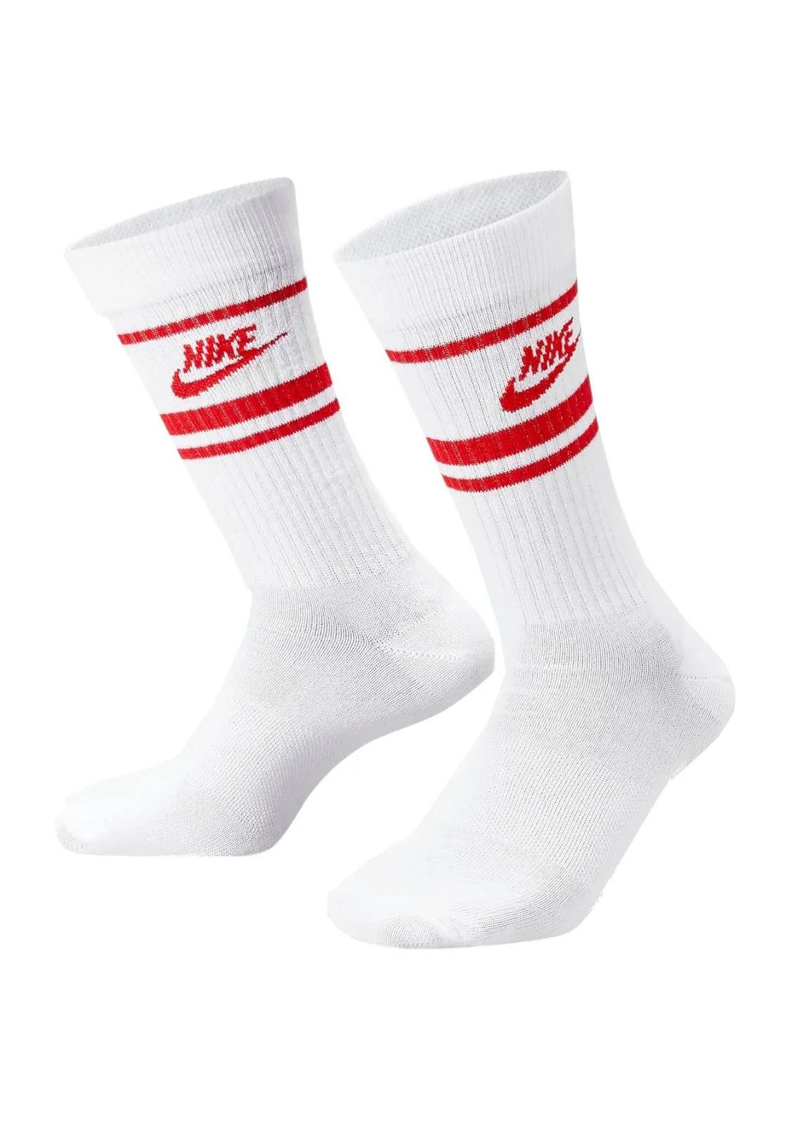 Calze Nike Sportswear Dri-FIT Everyday Essential red white