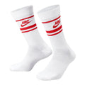 Calze Nike Sportswear Dri-FIT Everyday Essential red white
