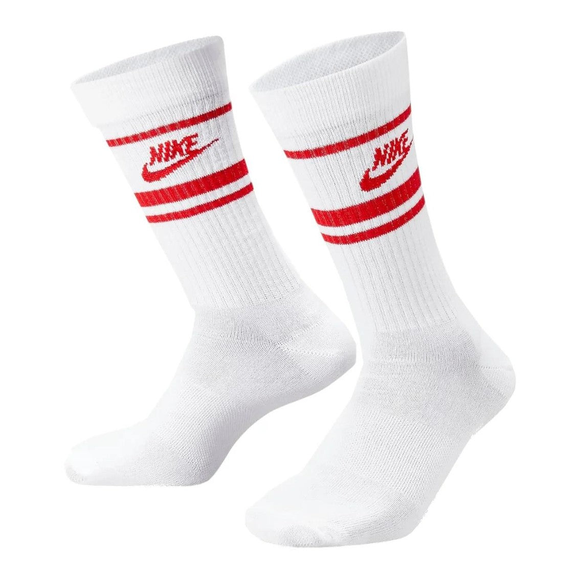 Calze Nike Sportswear Dri-FIT Everyday Essential red white