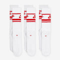 Calze Nike Sportswear Dri-FIT Everyday Essential red white