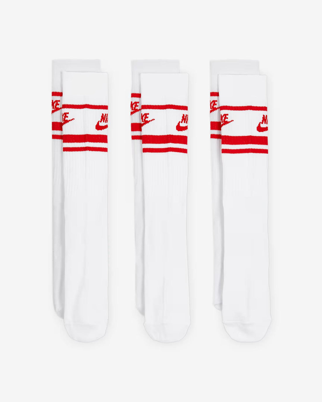 Calze Nike Sportswear Dri-FIT Everyday Essential red white