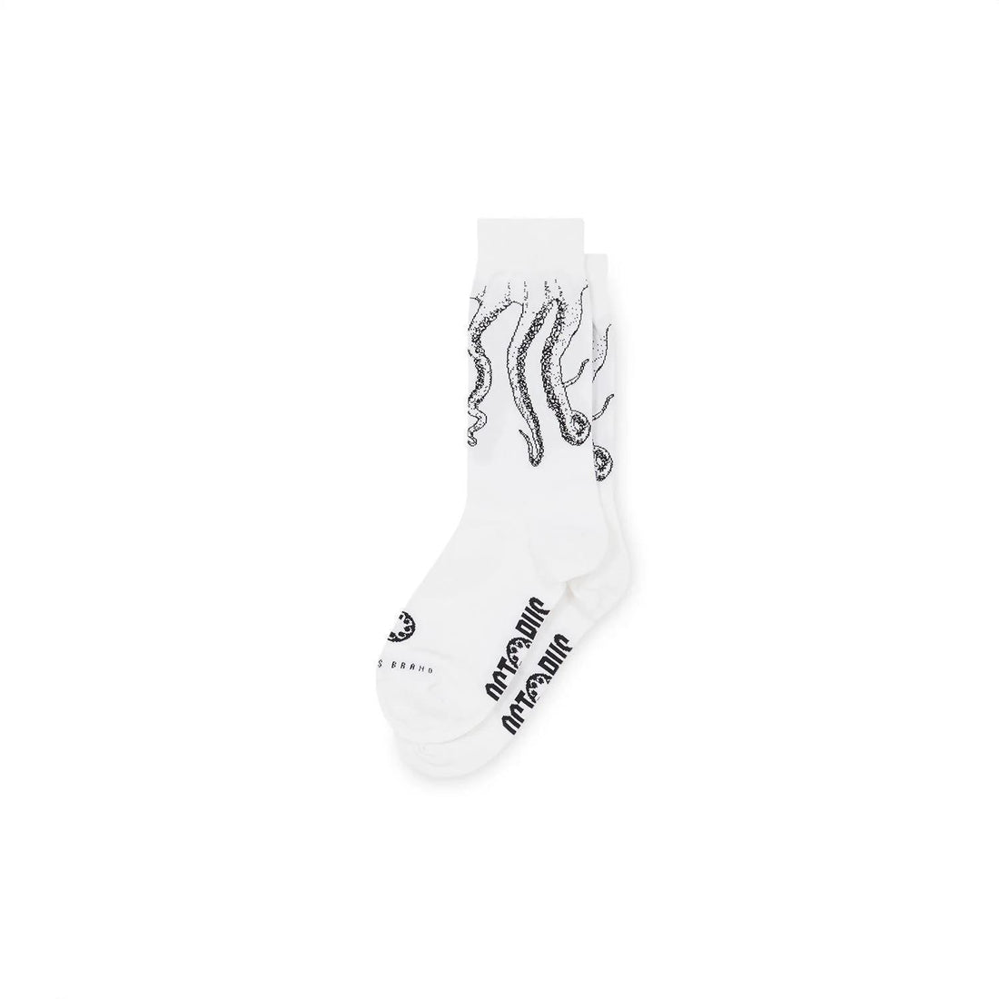 Calze Octopus Outline black white