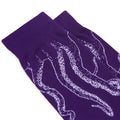 Calze Octopus Outline purple white