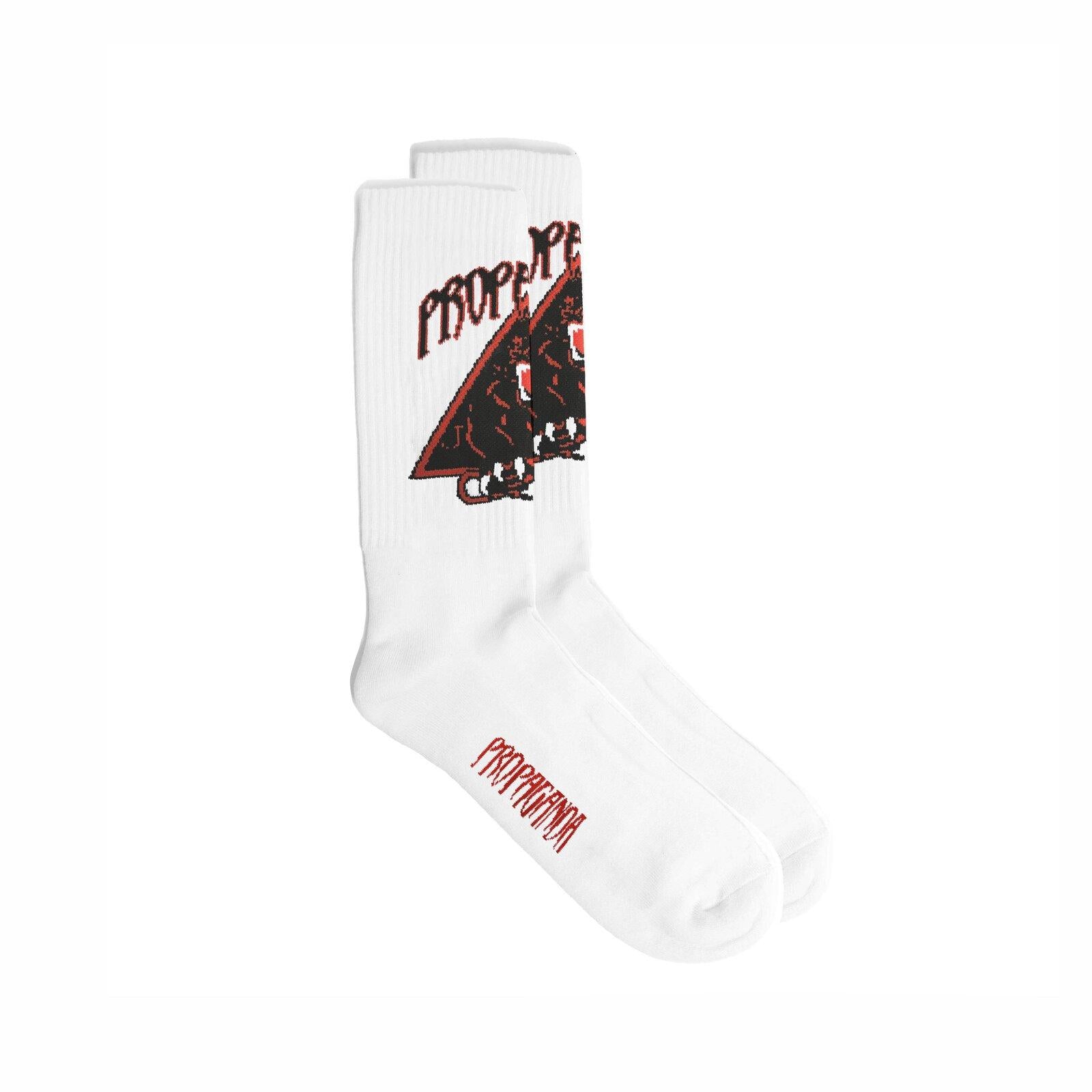 Calze Propaganda Triangle Panther white
