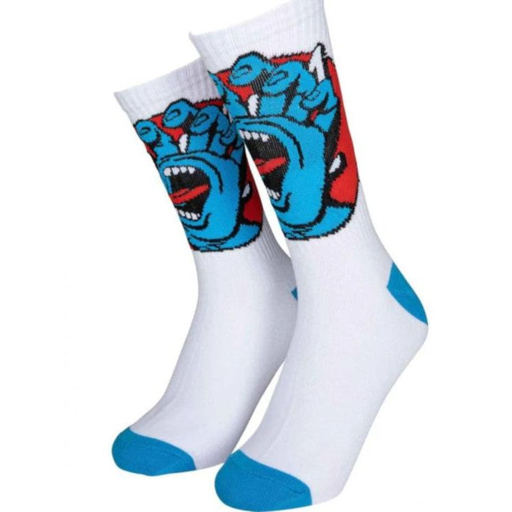 Calze Santa Cruz Hand Dot White
