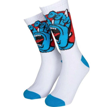 Calze Santa Cruz Hand Dot White