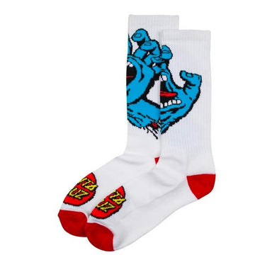Calze Santa Cruz Screaming Hand white