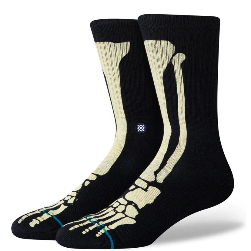 Calze Stance Bones 3 Black