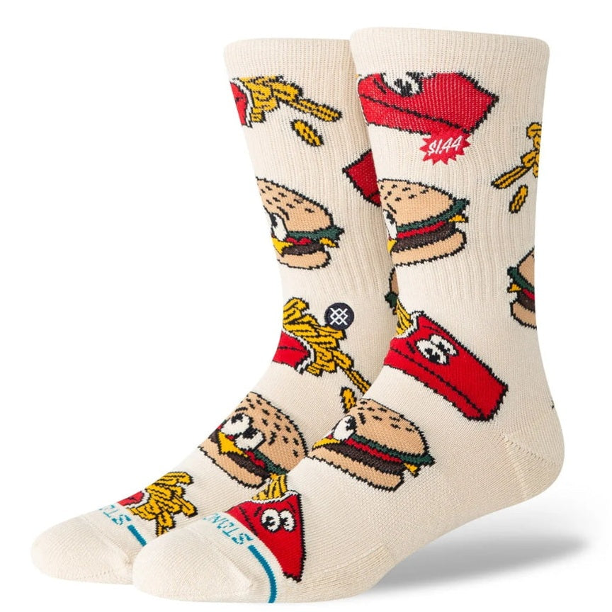 Calze Stance Combo Meal Beige