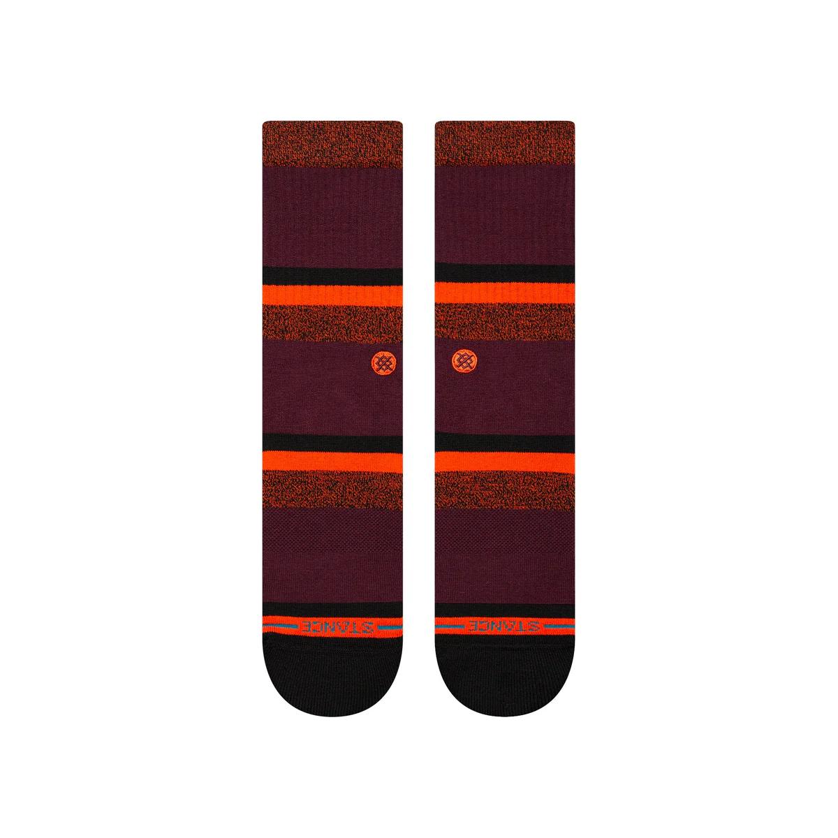 Calze Stance Dante Crew wine