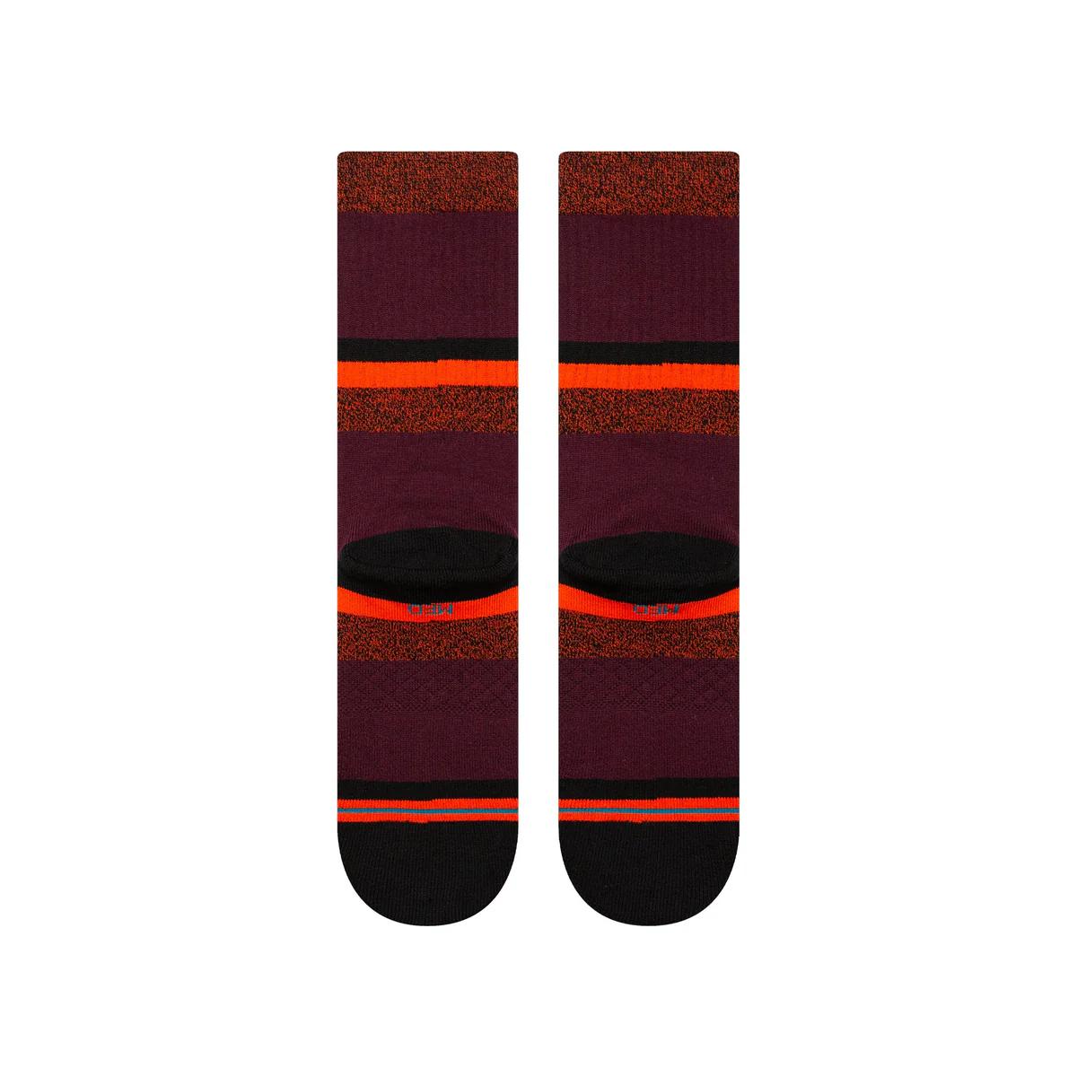 Calze Stance Dante Crew wine