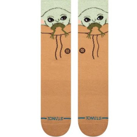 Calze Stance Grogu Hungry Green