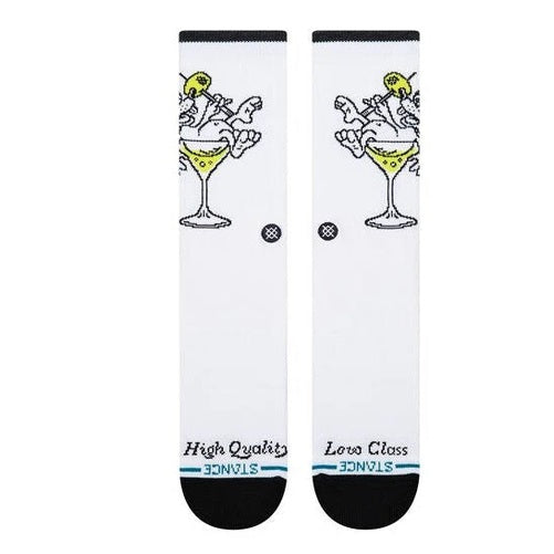 Calze Stance High Quality Low Class White