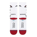 Calze Stance Skeleton White