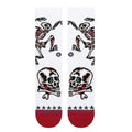 Calze Stance Skeleton White