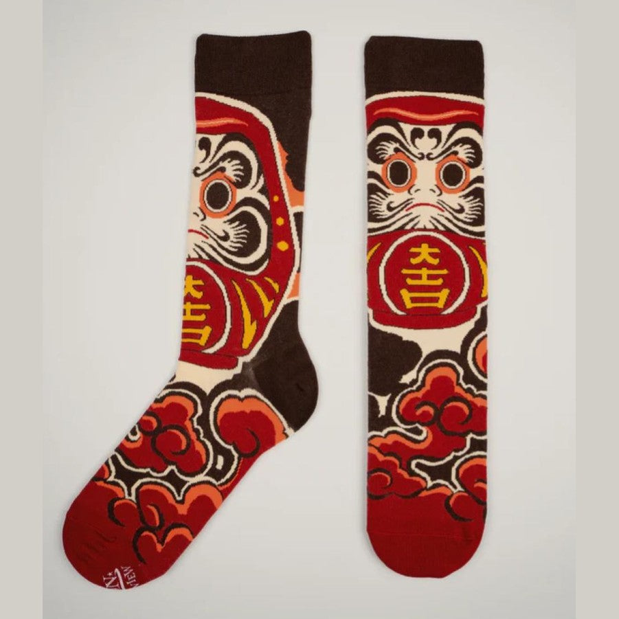 Calze socks a Moon with a View Daruma