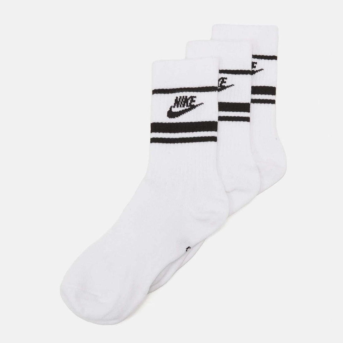 Calzini Nike Everyday Stripes 3PK white black