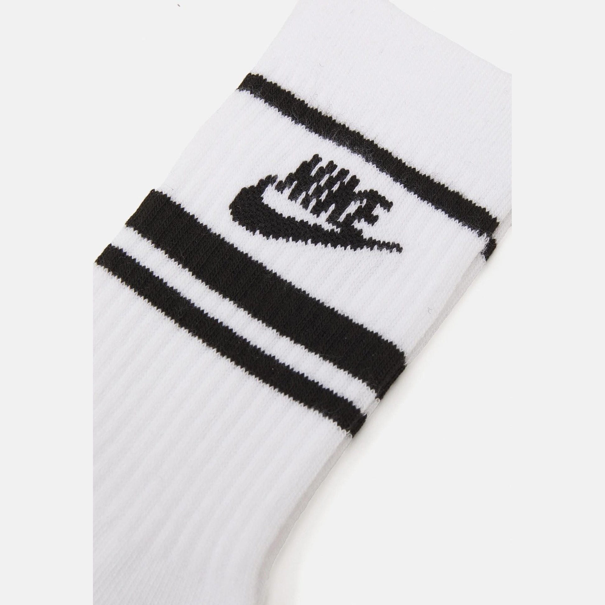 Calzini Nike Everyday Stripes 3PK white black