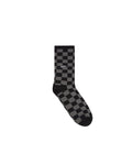 Calzini Vans Checkerboard Crew black charcoal
