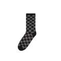 Calzini Vans Checkerboard Crew black charcoal