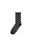 Calzini Vans Checkerboard Crew black charcoal