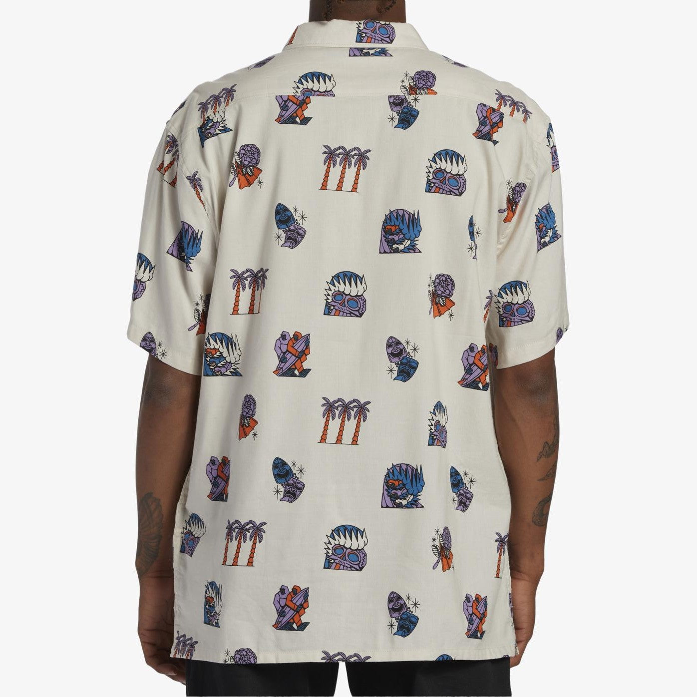 Camicia Billabong DJ Javier Turn The Tide beige