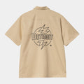 Camicia Carhartt Ablaze cornsilk black
