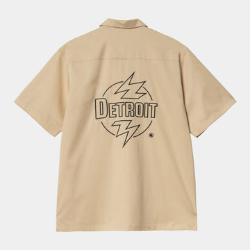 Camicia Carhartt Ablaze cornsilk black
