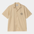 Camicia Carhartt Ablaze cornsilk black