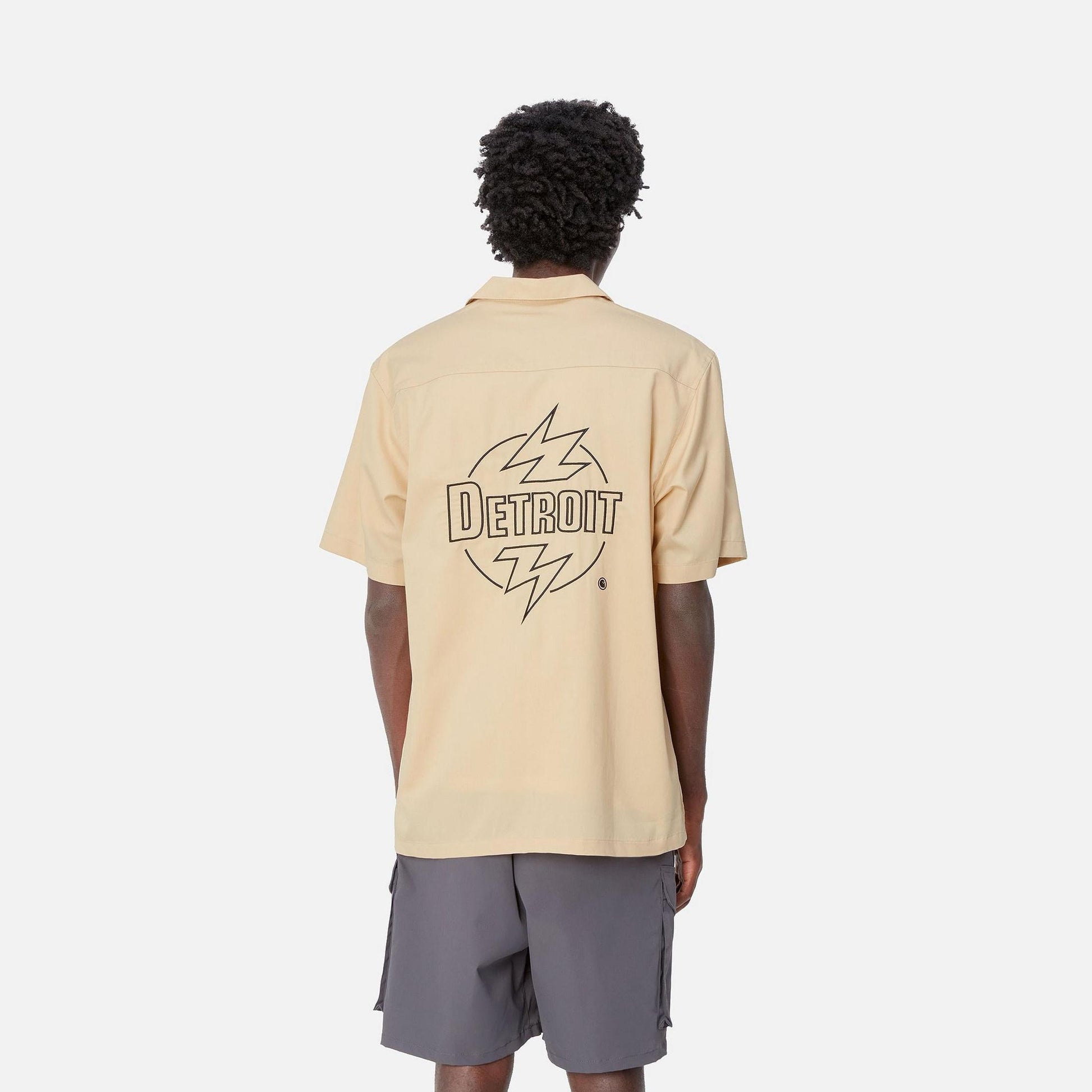 Camicia Carhartt Ablaze cornsilk black