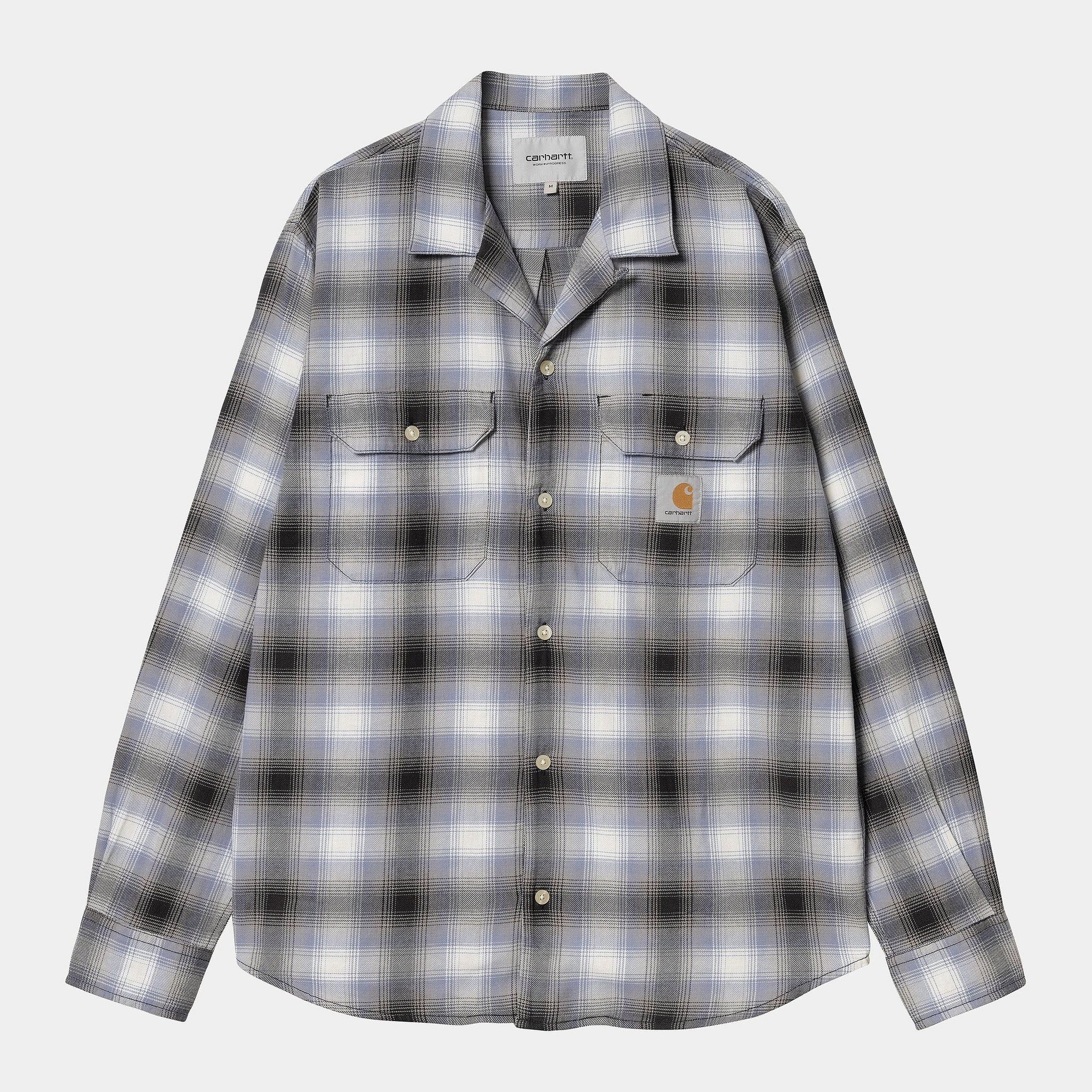 Camicia Carhartt Blanchard charm blue