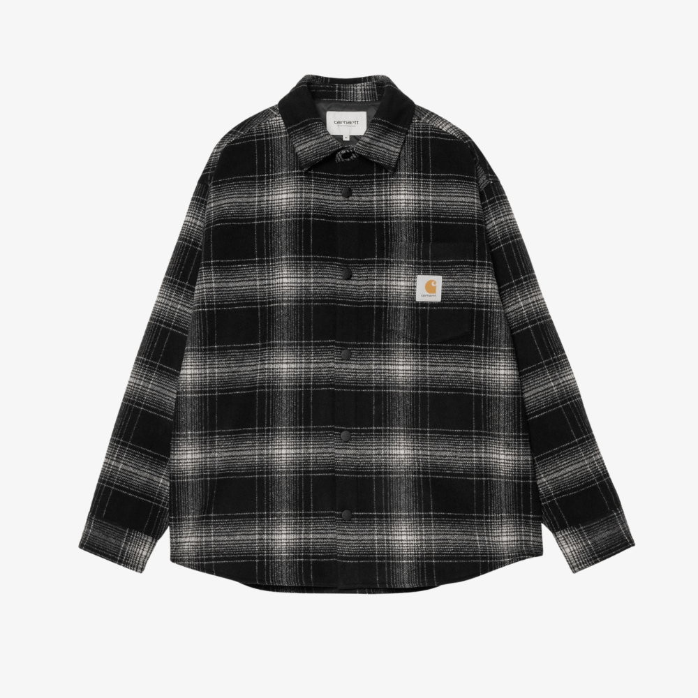 Camicia Carhartt Brennan Black Wax