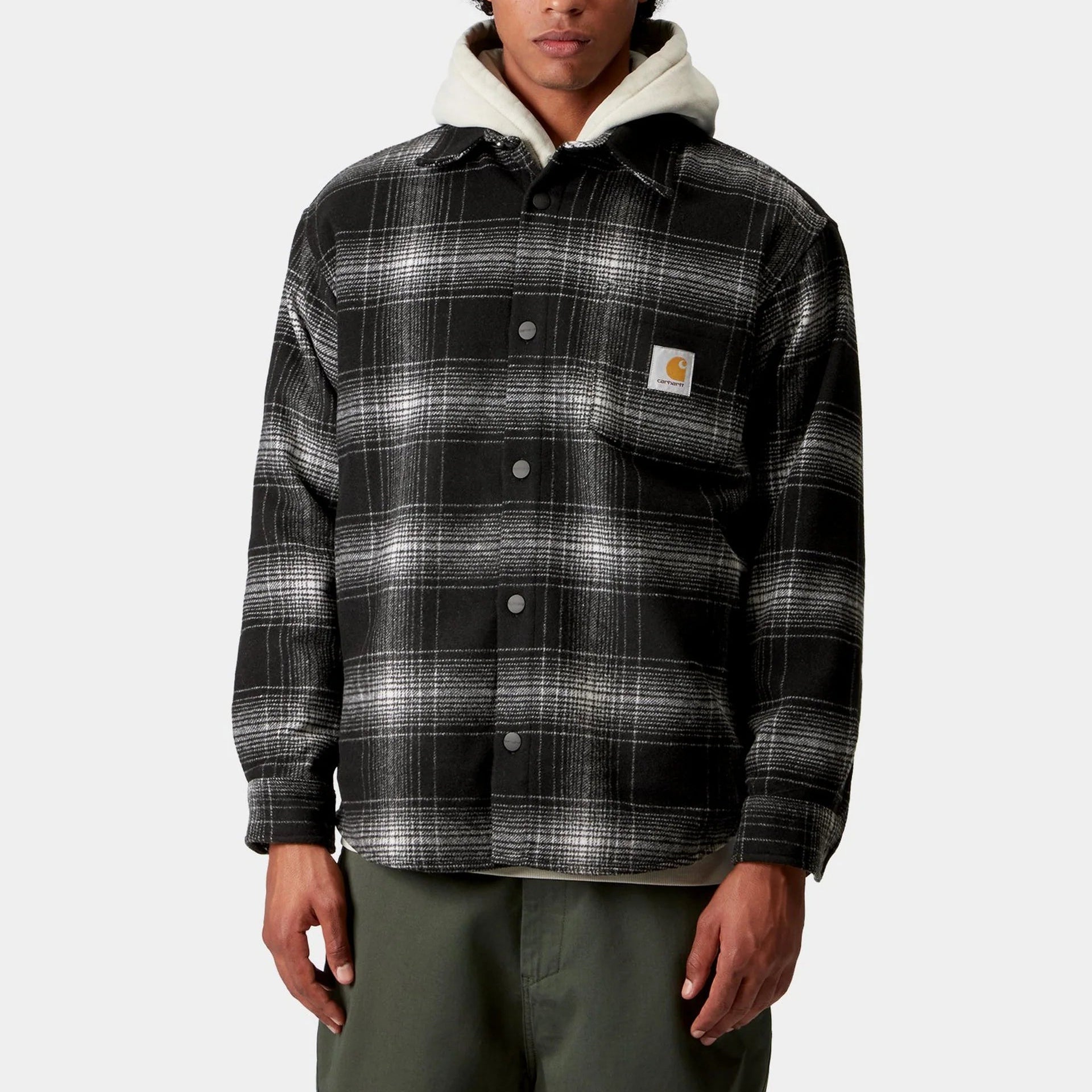 Camicia Carhartt Brennan Black Wax
