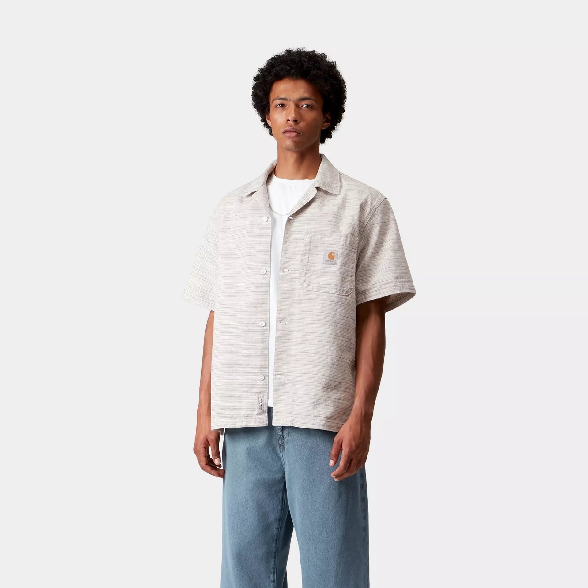 Camicia Carhartt Geller stripe wax