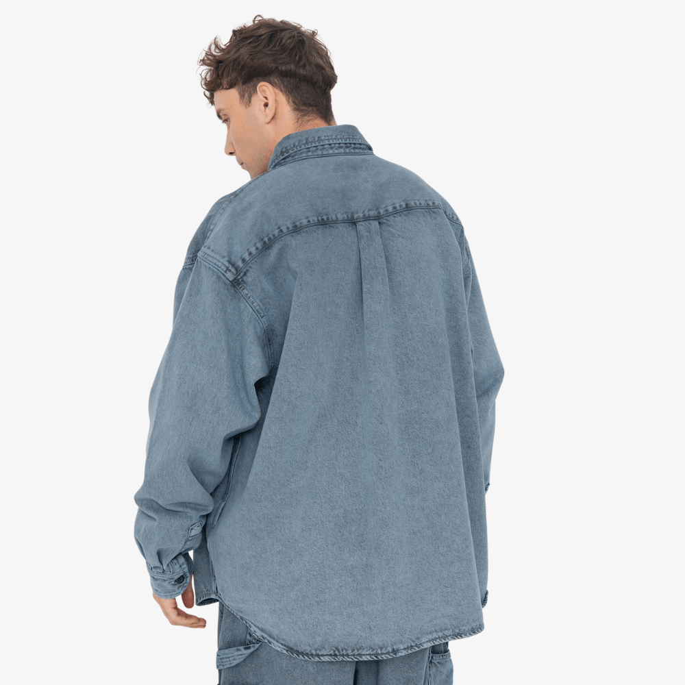 Camicia Carhartt Tigan blue fog