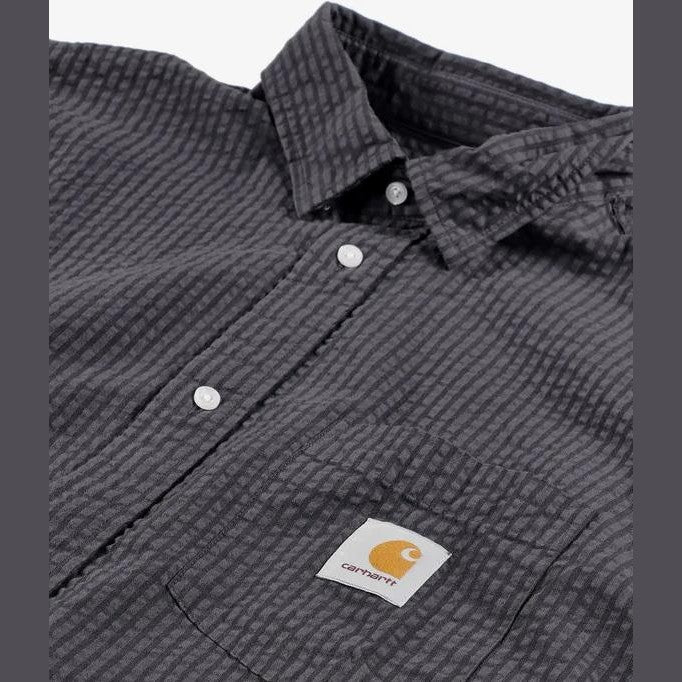 Camicia Carhartt Toland stripe blk