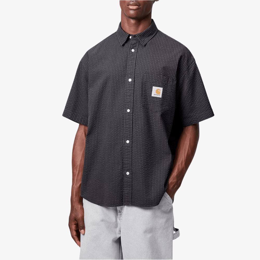 Camicia Carhartt Toland stripe blk