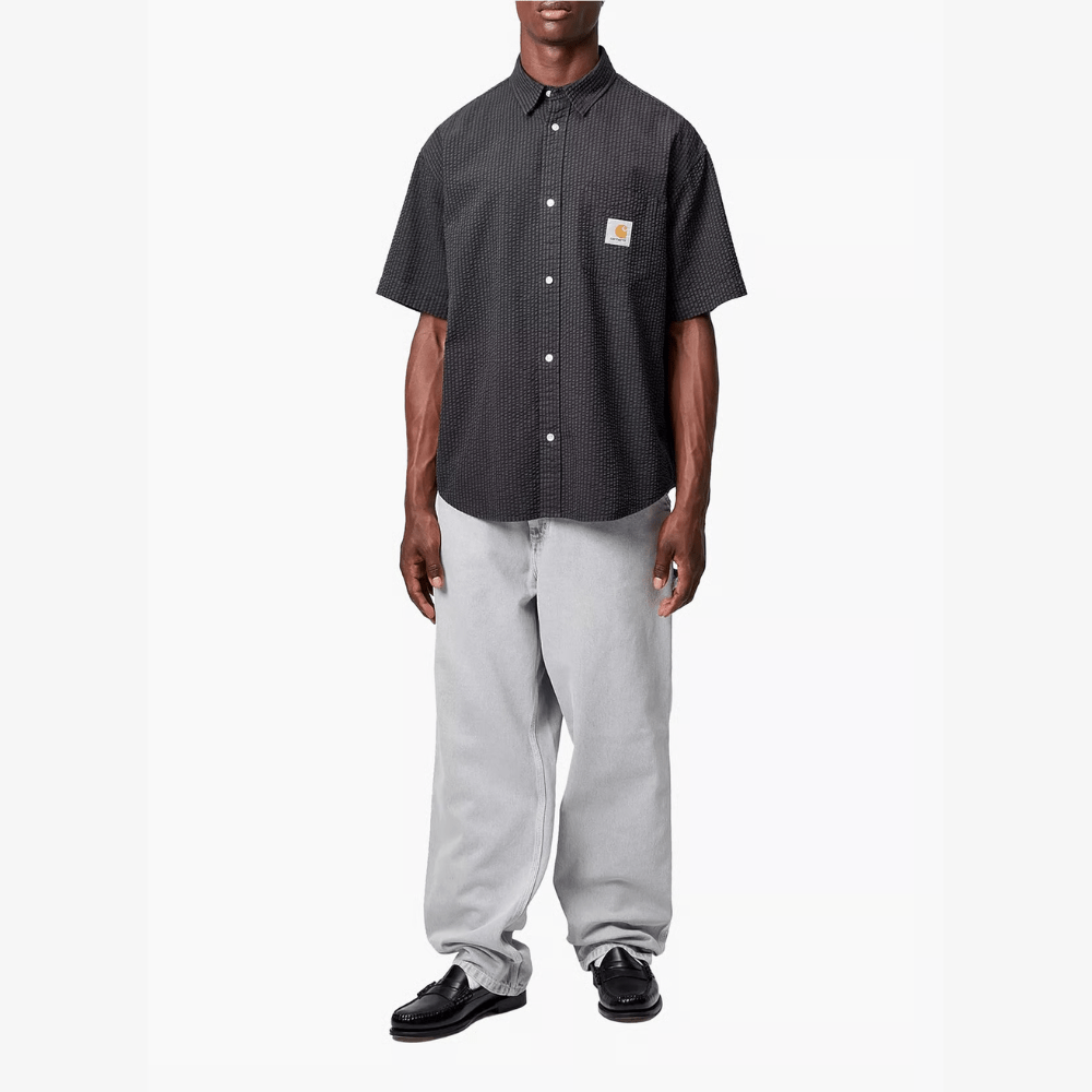 Camicia Carhartt Toland stripe blk