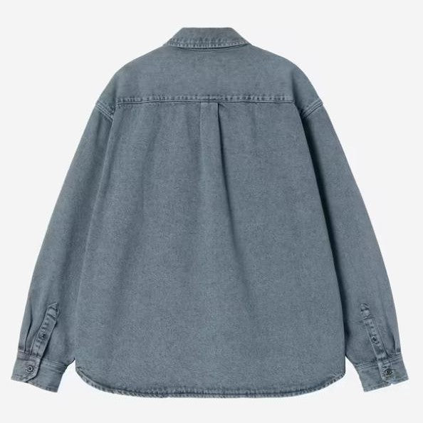 Camicia Carhartt tigan blk blue fog