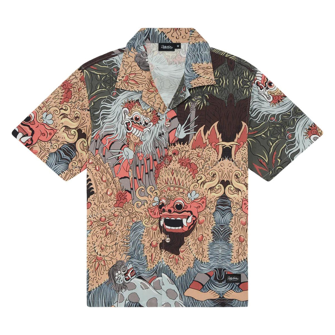 Camicia Dolly Noire Bowling Barong and Rangda
