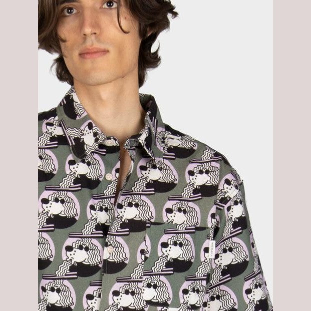 Camicia Irie Daily Resorio Shirt green