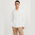 Camicia Jack & Jones Clawrence Linen bright white