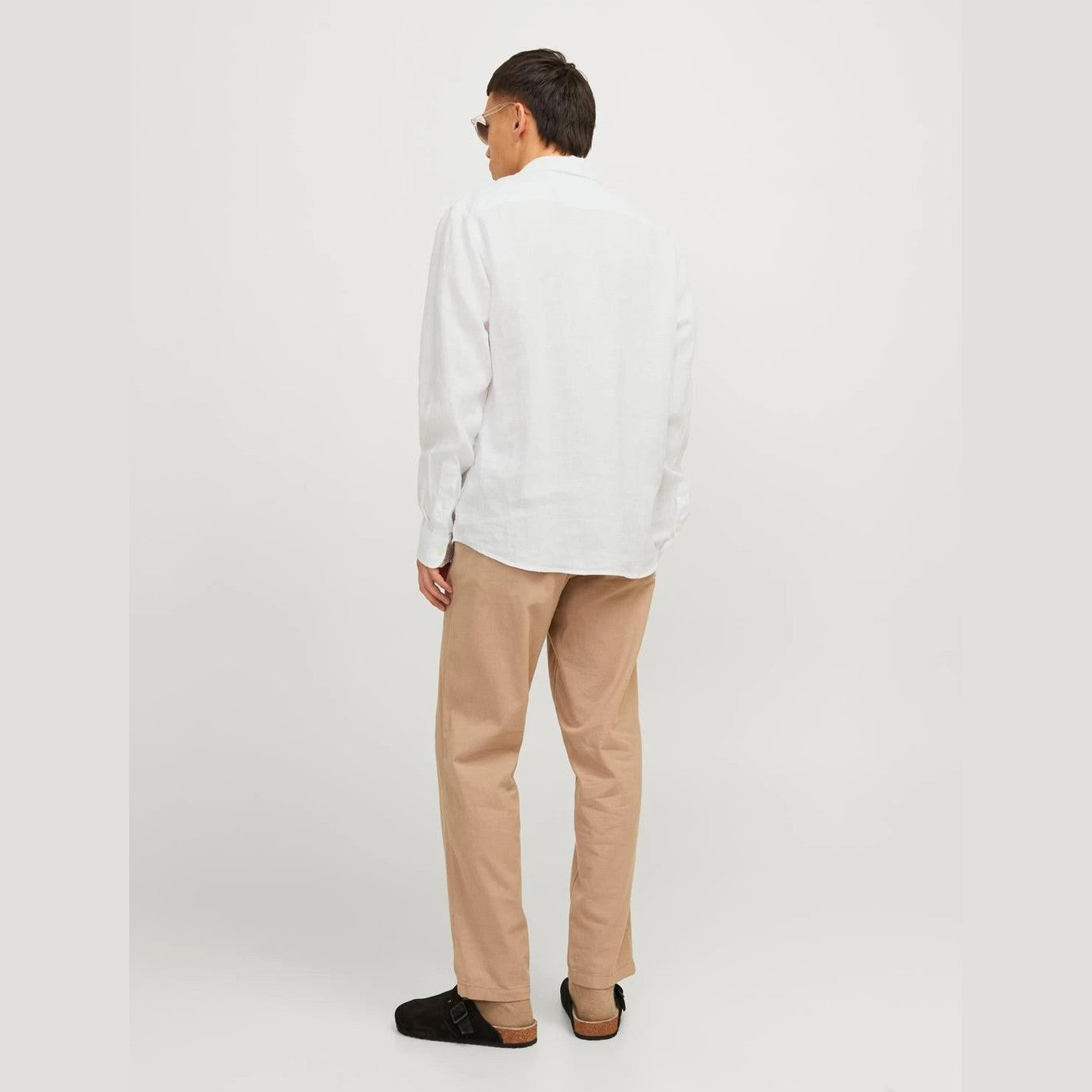 Camicia Jack & Jones Clawrence Linen bright white