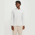 Camicia Jack & Jones Parker Linen travertine