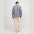 Camicia Jack & Jones Summer Linen Blend faded denim