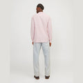 Camicia Jack & Jones Summer Linen Blend pink nectar
