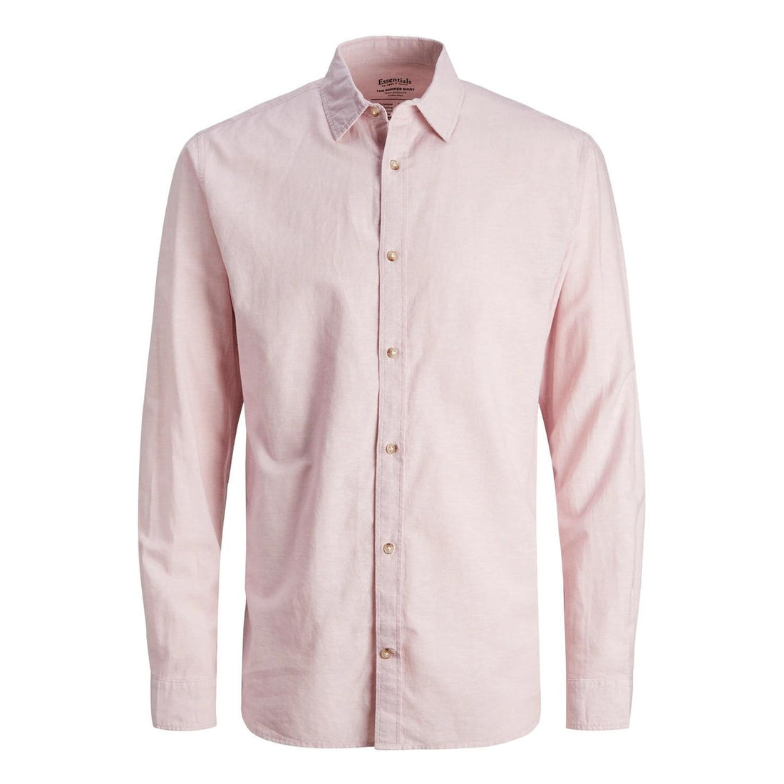 Camicia Jack & Jones Summer Linen Blend pink nectar