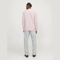 Camicia Jack & Jones Summer Linen Blend pink nectar