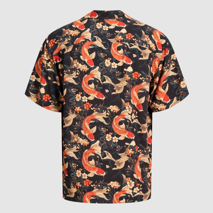 Camicia Jack & Jones Tokyo Resort SS orange