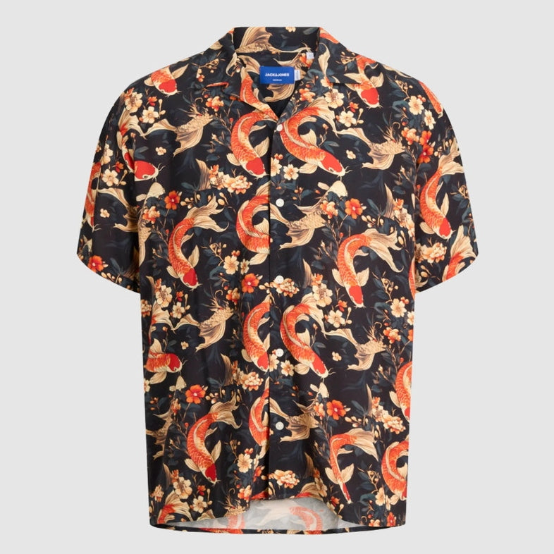 Camicia Jack & Jones Tokyo Resort SS orange